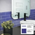 thumbnail image 4 of 10 pack 0.6-in W x 12-in L Glass Matte Pencil Liner Tile Trim (0.5 Sq ft/case), 4 of 4