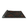 thumbnail image 2 of Ahgly Company Indoor Rectangle Persian Light Blue Traditional Area Rugs, 6' x 9', 2 of 4