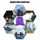 thumbnail image 4 of Mochila ligera con cordón, mochila impermeable con cordón, bolsa para exteriores, bolsa impermeable con cordón, instalación sin esfuerzo, 4 of 11