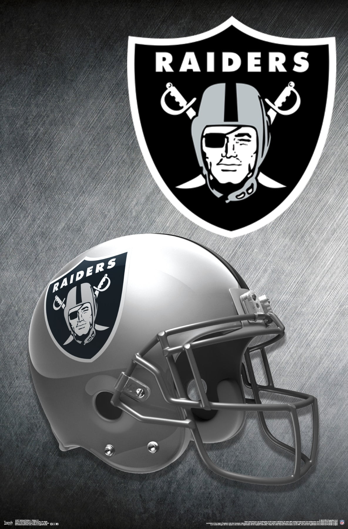 Oakland Raiders - Helmet - Walmart.com