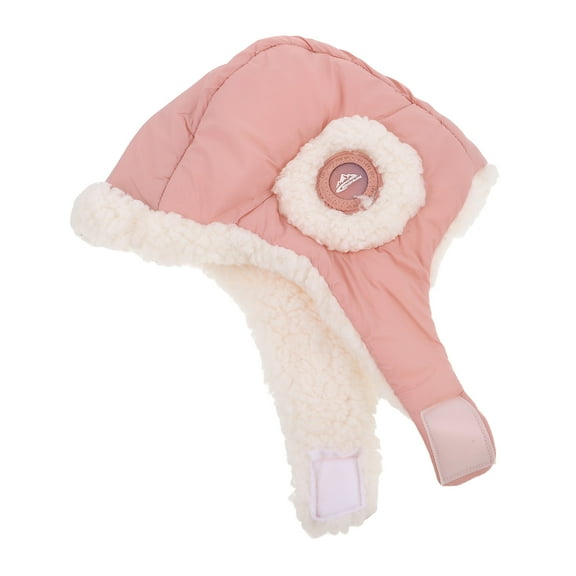 ELAYARD Winter Hat Pink Cotton Warmth and Ear Protection for Home Use