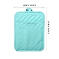 thumbnail image 2 of WIFKLSIIPG 3Pack Pocket Pot Holders Cotton Heat Potholder Multipurpose Hot Pads Machine Washable Oven Cloth Potholders Bulk for Daily Kitchen Baking and Cooking 9 X 7 In, 2 of 6