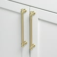 thumbnail image 3 of GlideRite 6-5/16 in. (160mm) Center-Center Euro Cabinet Bar Pull, Champagne Gold - 4361-128-CHPG, 10 Pack, 3 of 4
