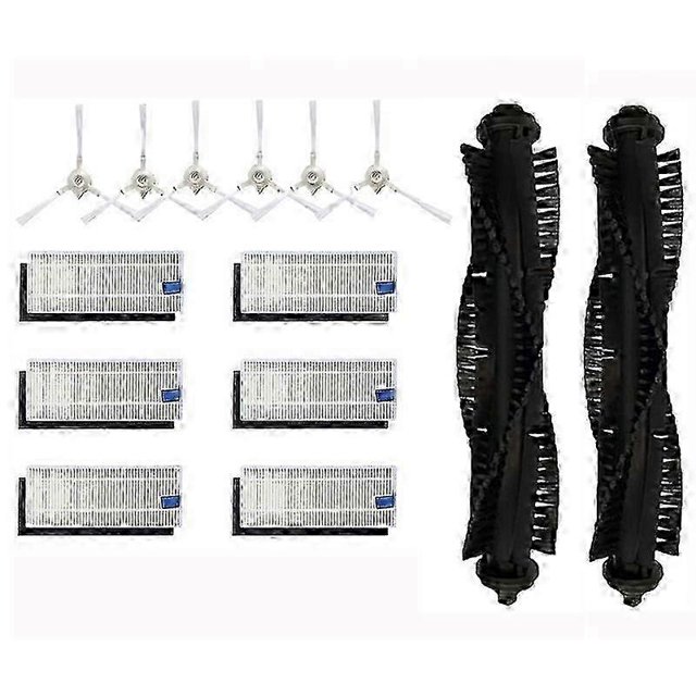 14Pcs Roller Brush & Side Brush & Filters for 360 S6 Robot Vacuum Cleaner Accessories Parts