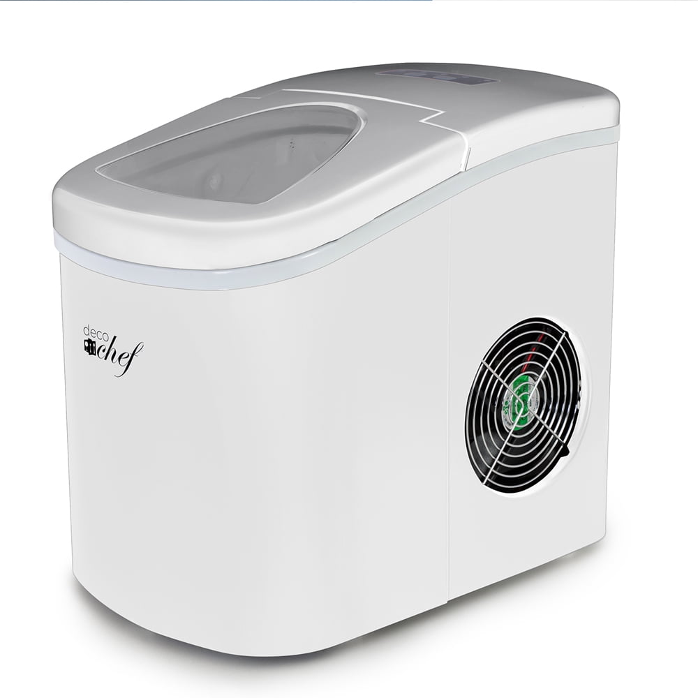 Restored Deco Chef IMWHT Compact Electric Ice Maker White (Refurbished