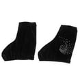 thumbnail image 1 of Couvre-chaussures Chauds en Velours Noir pour Patins à Roulettes, 1 of 10