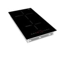 thumbnail image 3 of Forno Parco 12-Inch Induction Cooktop, 2 Zones, 3,600W Total Power, Touch Control, 9 Power Levels, Booster Function, 3 of 6