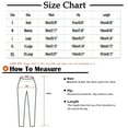 thumbnail image 2 of UAMVSH Women's Fleece Lined Pants Soft Straight Leg Thermal Warm Pants Stretchy High Waist Skinny Yoga Athletic Pants, 2 of 6