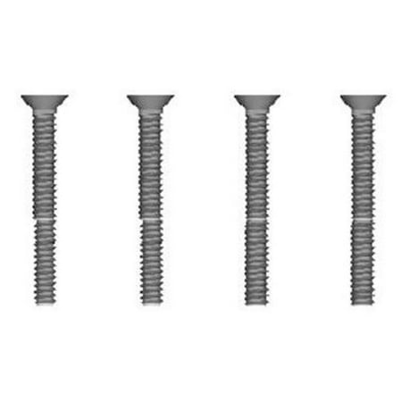 Redcat Racing 85831 4 x 30 4 Piece Countersunk Hex Self Tapping Screws