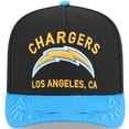 thumbnail image 2 of Men's New Era  Black/Powder Blue Los Angeles Chargers 2025 NFL Draft A-Frame 9FIFTY Snapback Hat, 2 of 5