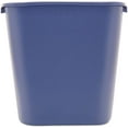 thumbnail image 2 of Medium Deskside Recycling Container Rectangular Plastic 28 1/8 qt Blue, 2 of 2