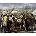 thumbnail image 2 of Velazquez, Diego 23x20 Black Modern Framed Museum Art Print Titled - Surrender of Breda - The Spears, 2 of 4