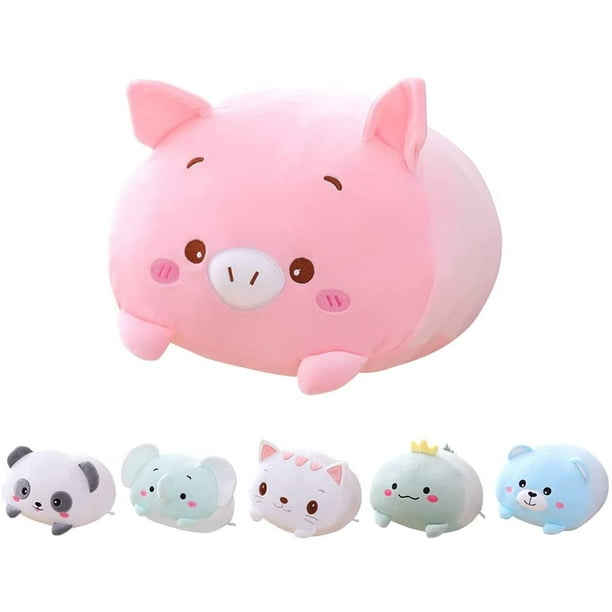 Cute Plush Squishy Stuffed Animal Toy, Body Pillow Super Soft Kawaii Plush  Gift for Kids and Girlfriend Washable(Pig 8 inch) 