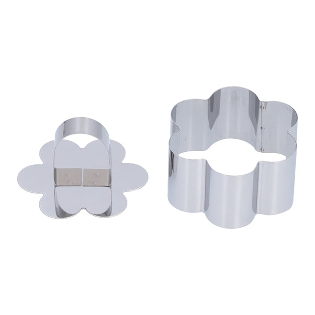 Anillos De Postre, Anillo De Pastel Práctico De Acero Inoxidable, Calidad Duradera Y Confiable Para Ensaladas, Pasteles, Herramienta Para Hornear Ccdes Otros