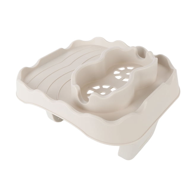 Plateau de Table pour Spa avec Porte-Gobelet, Plateau de Table Latéral Réglable Antidérapant, Plateau de Bar de Piscine Réutilisable, Plateau Latéral pour Spa pour Baignoire Patio Extérieur
