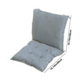 thumbnail image 3 of sgeqmo Indoor Outdoor Rocking Chair Cushions Pack of 1, Patio Chair Cushion Pad Sets, Patio High Back Chair Seat Cushions for Garden Patio Furniture, 15.75x31.5in, 3 of 7