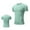 Mint Green, variant on yillto Mens Workout Shirts Quick Dry Lightweight Summer Short Sleeve Gym Running Athletic Tshirts