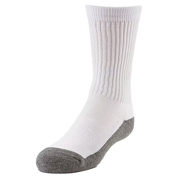 Sof Sole Comfort Crew Socks 6-Pack - Medium - White