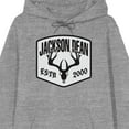 thumbnail image 2 of Jackson Dean Singer Songwriter Est. 2000 Men's Heather Gray Graphic Hoodie - XXL, 2 of 4