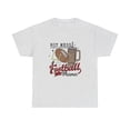 thumbnail image 2 of Hot mess always stressed football mama Sipper 4 mom gift Unisex Cotton Tee, 2 of 8