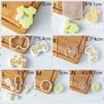 thumbnail image 3 of Cartoon Multipurpose Fondant Process Baking Tools Make Cookies Cake Decoration Cookie Cutter Biscuit Die Embossing Die Cake Mold I, 3 of 8