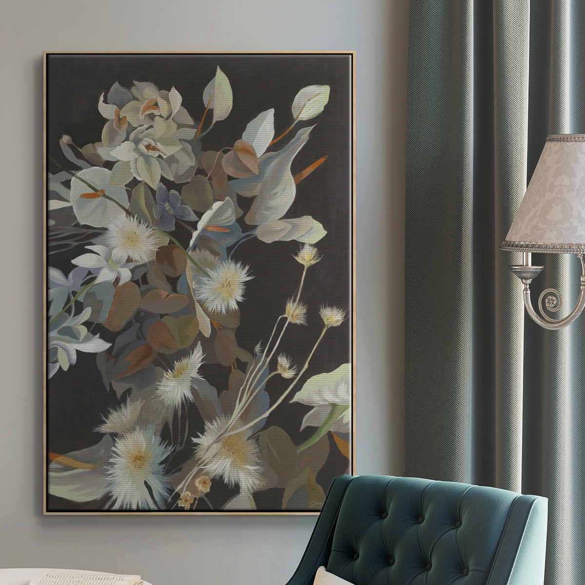 Turn a New Leaf Framed Premium Gallery Wrapped Canvas - Ready to Hang