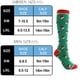 thumbnail image 2 of Zhuge 1 par de calcetines de compresión para la circulación de mujeres y hombres: el mejor soporte para correr, amamantar, atletismo, L/XL, N, 2 of 3