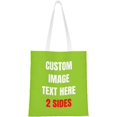 thumbnail image 1 of Custom Tote Bag Bags With Logo Personalized Custom Bags Shopping Bags Reusable Grocery Bags Bulk - Add Your Text Image, 1 of 8