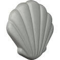 thumbnail image 2 of Ekena Millwork 3"W x 2 3/4"H x 3/8"P Elsinore Shell Onlay, 2 of 6