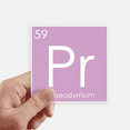thumbnail image 1 of Chestry Elements Period Table Lanthanide Praseodyum Pr Sticker Square Waterproof Stickers Wallpaper Car Decal, 1 of 1