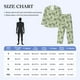 thumbnail image 4 of Balery Green Snake Pijama para Hombre de Dos Piezas con Manga Larga, Conjunto de Dormir y Descanso Suave con Bolsillos-Medium, 4 of 7
