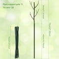 thumbnail image 2 of CNKOO 5Pcs Plant Support Plastic and Imitate Garden Stakes with Cable Ties, 2 of 8