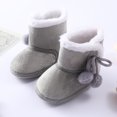 thumbnail image 4 of Baby Girls Boys Soft Booties Snow Boots Toddler Warming Shoes Size 3 Baby Shoes Girl Baby Size 3 Shoes Girl Shoes Little Girl I N C Shoes Tennis Shoes Girls Toddler 12 Month Shoes Girl, 4 of 5