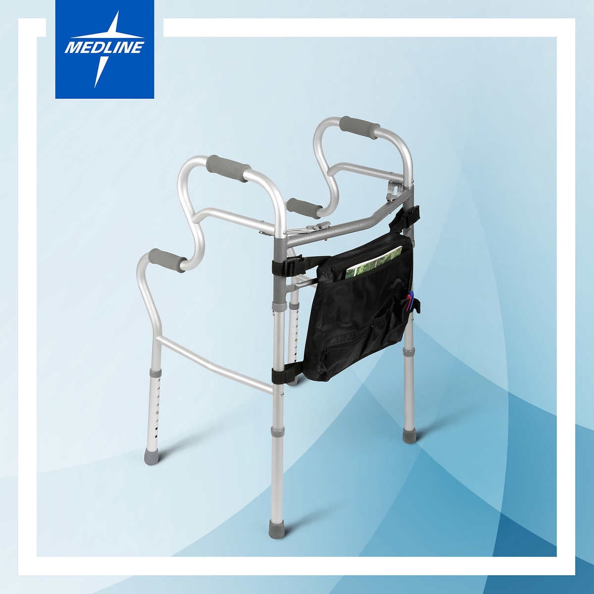 Medline Folding Stand Assist Walker with Bag Walmart Canada