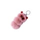 thumbnail image 1 of Inteprter LLavero de repuesto con forma de insecto, bolso de oficina decorativo de Color sólido de dibujos animados, colgante de llavero automotriz, Artesanía piel rosa Inteprter HA074060-03, 1 of 6