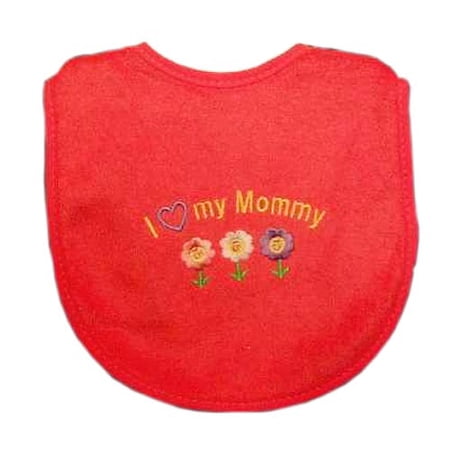 Embroidered Sayings Bib