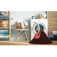 thumbnail image 2 of Ahgly Company Machine Washable Indoor Square Transitional Cranberry Red Area Rugs, 4' Square, 2 of 7