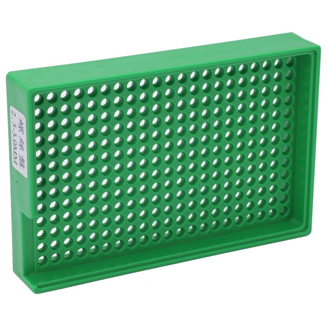 Caja De Almacenamiento De Tornillos, Organizador De Piezas De Múltiples Orificios Diseño De Muesca Especial Plástico PP Resistente Al Desgaste Antiestático Para Hardware