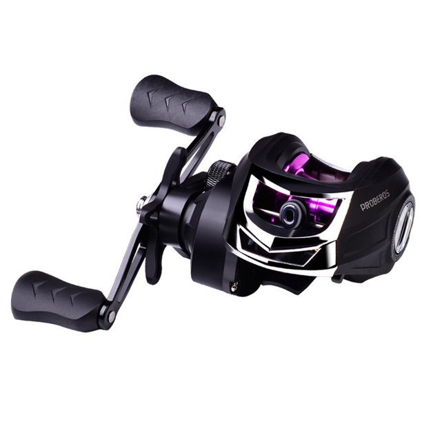 3 + 1 rodamiento de bolas BB de alta velocidad 7,2: 1 carrete de pesca portátil carrete de pesca de PROBEROS Carrete Baitcast