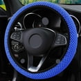 thumbnail image 1 of 38CM Ice Car Auto Silk Steering Wheel Cover Universal Anti-slip Wheel Protector, 1 of 11