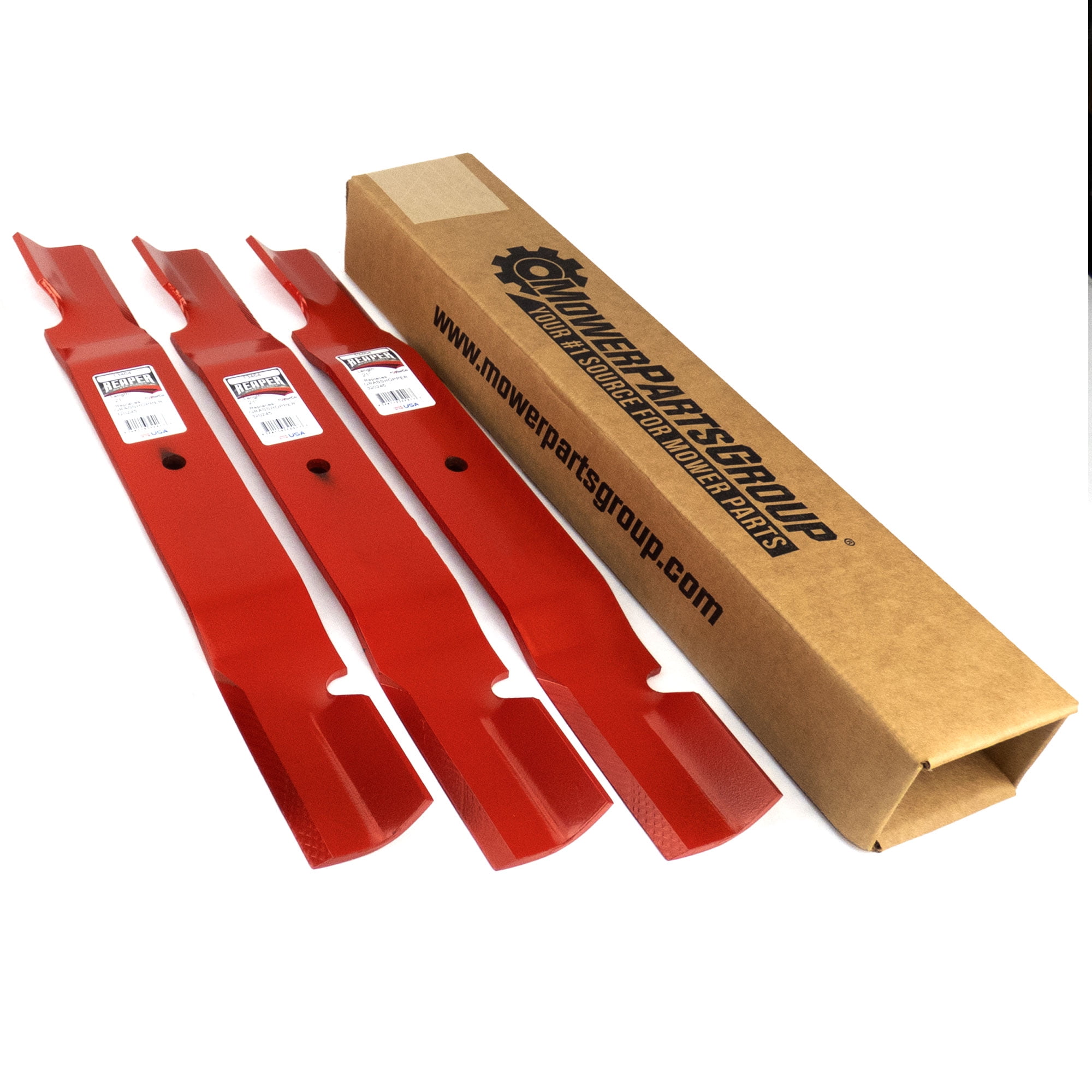 (3) Replacement Lawn Mower Blades Compatible With 61