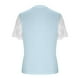 thumbnail image 4 of Fiudx Liquidación de Ahorros de Verano Camiseta Lisa de Moda para Mujer, Blusa de Manga Corta con Encaje, Tops Informales con Cuello Redondo, 4 of 5