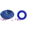 thumbnail image 1 of Manguera de riego de jardín flexible expandible y aspersor 7 en 1 + cinta selladora Se usa cinta de PTFE para sellar la conexión de la tubería de agua y la tubería roscada de viento 175/200 pies yuarrent JJ14585-16B*1+TO000526-01*1, 1 of 6