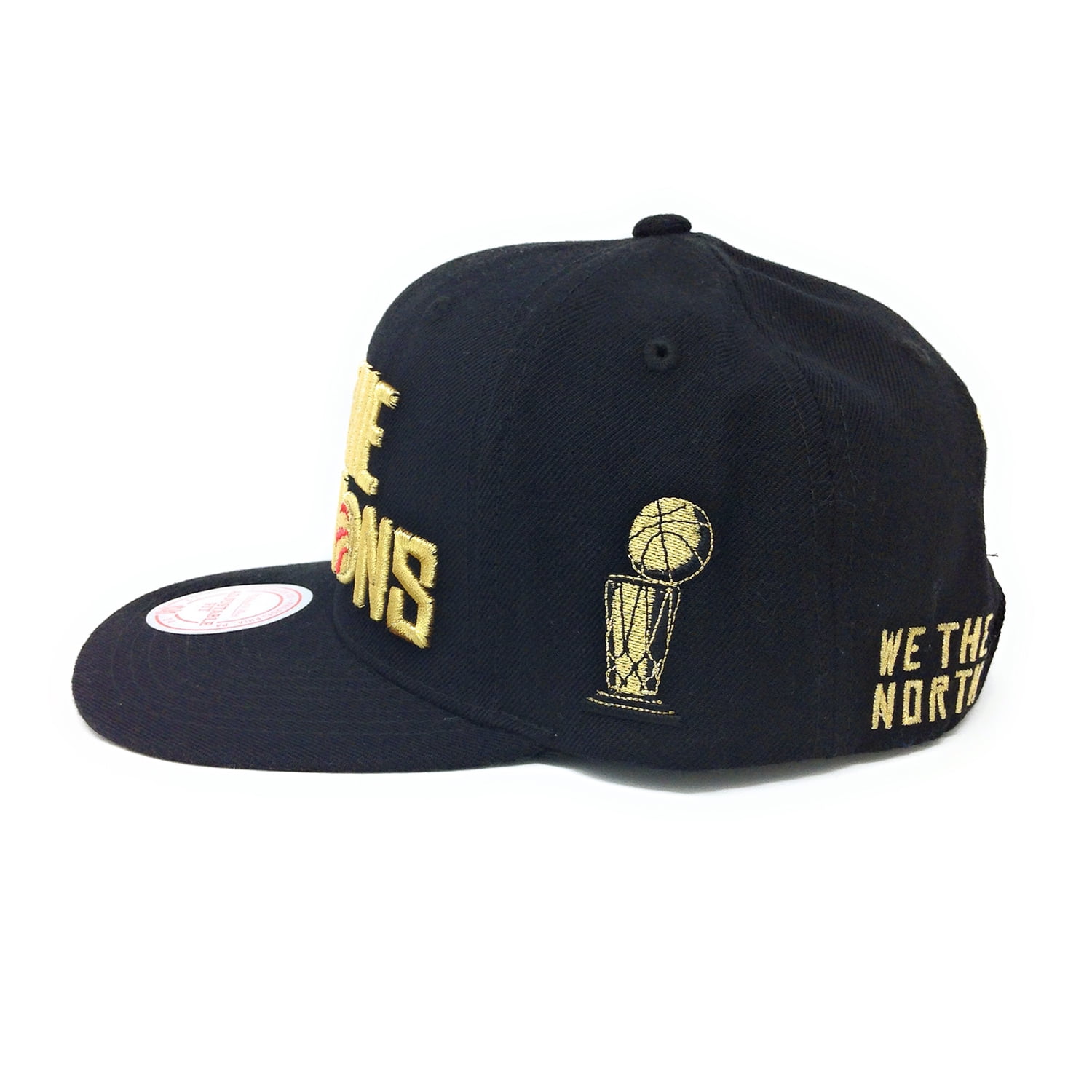 Black/Gold Snapback Hat 