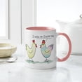 thumbnail image 4 of CafePress - Funny Easter Egg Chicken Mug - 11 oz Ceramic Mug - Novelty Coffee Tea Cup, 4 of 4