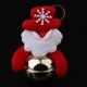 thumbnail image 3 of Muñeca de Navidad Colgante Gloria Adorno de árbol de Navidad Papá Noel, 3 of 9