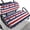 Red Blue Line Coconut Tree, variant on Yuyamidu American Flag Golf Cart Seat Covers Coconut Tree Golf Cart Seat Cushion DecorBreathable 4-Way Stretch Fabric, 4th of July