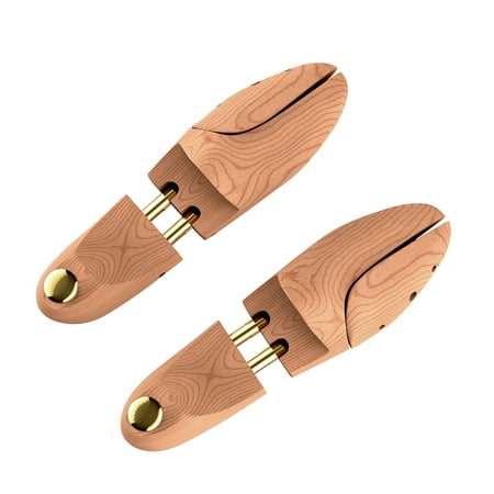 Bluestone Cedar Shoe Tree 2 Way Stretcher and Shape Holder, Adjustable Split Toe, Length Extender (Best Way To Cut Bluestone)
