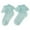 Green, variant on TOOYOU Girls Socks Baby Lace Socks Girls Ruffle Socks For Newborn Infants Princess Frilly Lace Cotton Size 1-3 Years