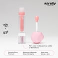 thumbnail image 3 of Lip Gloss + Shimmer | Maquillaje - Labial 2 en 1 | Makeup - Belleza - Gloss para Labios | Brillo Labial Vegano - Cruelty Free Make Up | Hidratante y Duradero - Variedad de Tonos, 3 of 7